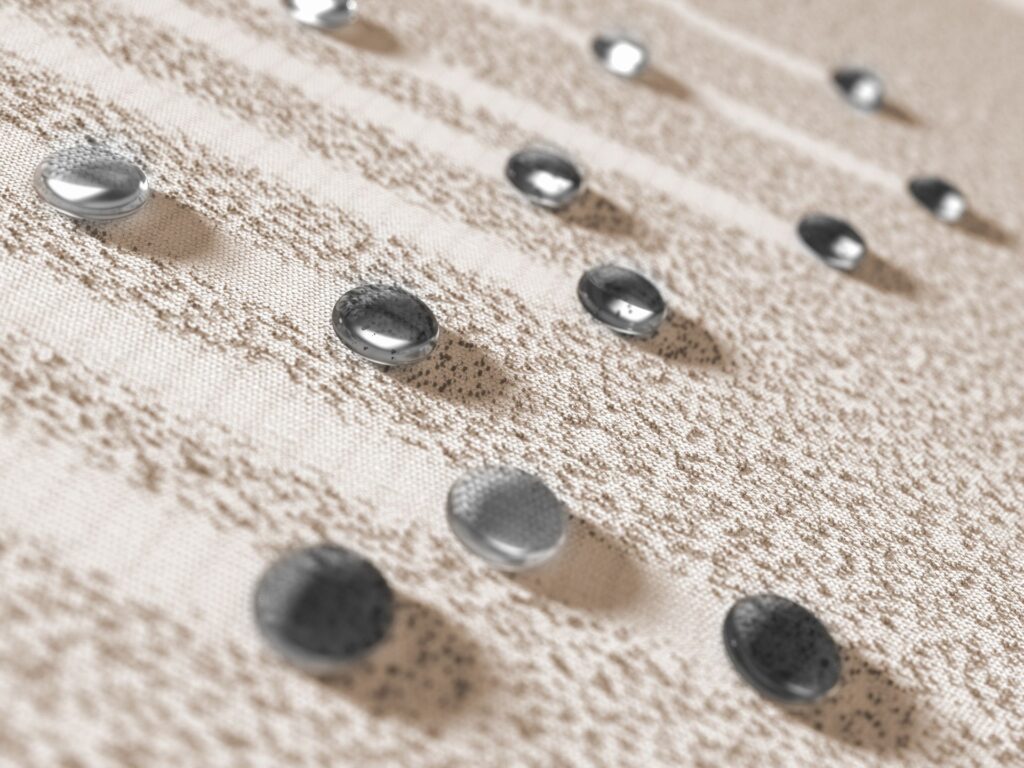 Selvrensende markisedug fra Markilux