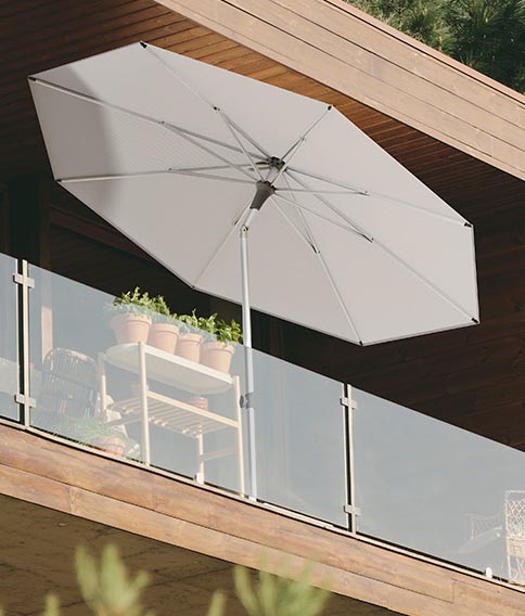 Parasol alu-smart Ø 250