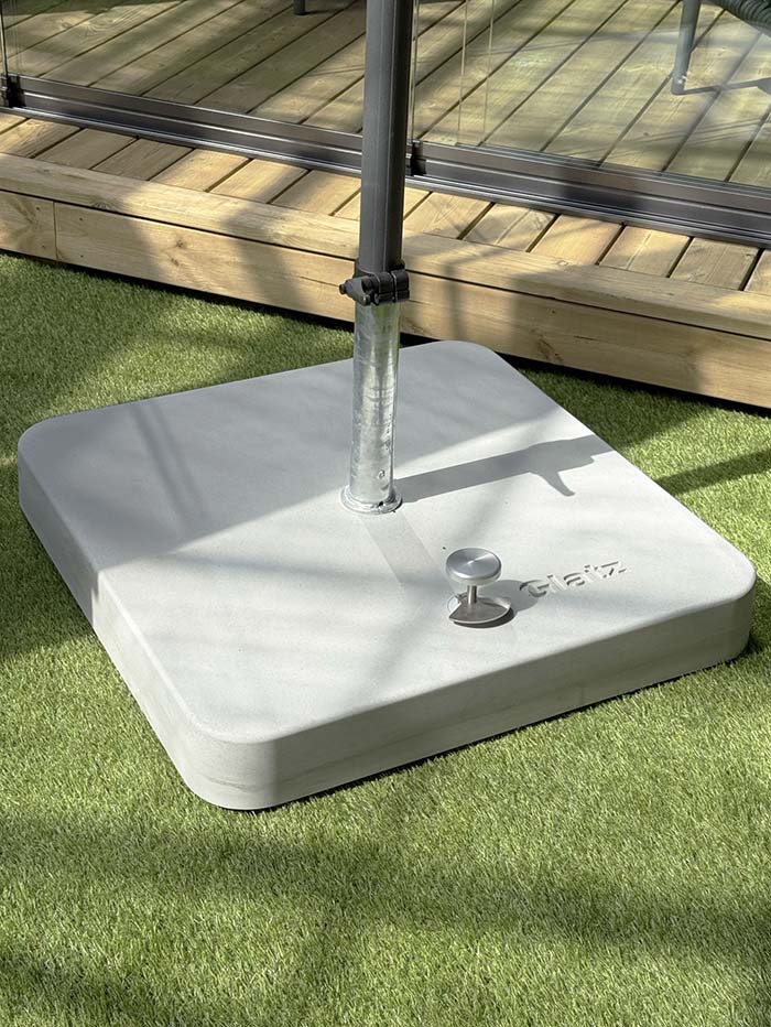 parasolfod kunstbeton