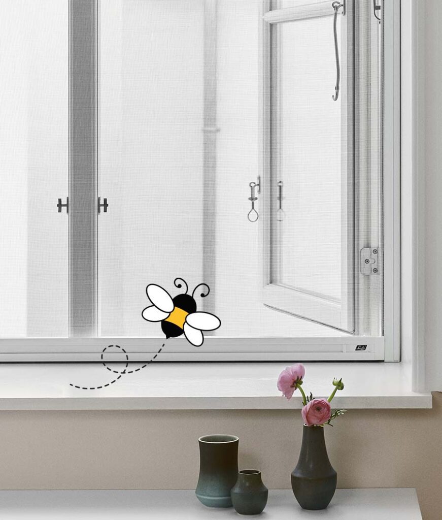 insektnet efter mål